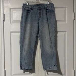 Rewash Light Blue Ankle & Cropped Jeans